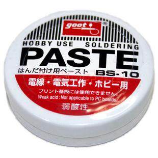 日本GOOT焊锡膏/弱酸性助焊油/BGA助焊膏/焊宝/松香BS-10/15/