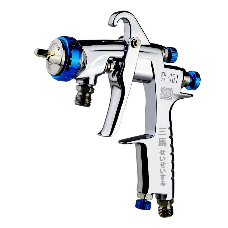 日本三马喷枪喷漆枪油漆喷枪壶罐高雾化汽车家俱乳胶漆空气动