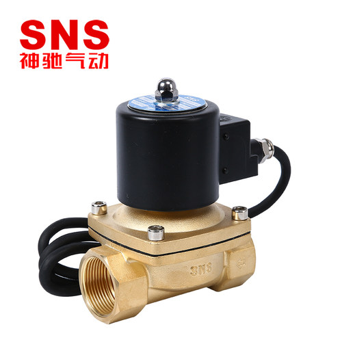 常闭电磁阀水阀ac220v气阀全铜dc24vdc12v2分3分4分6分1寸2寸控制