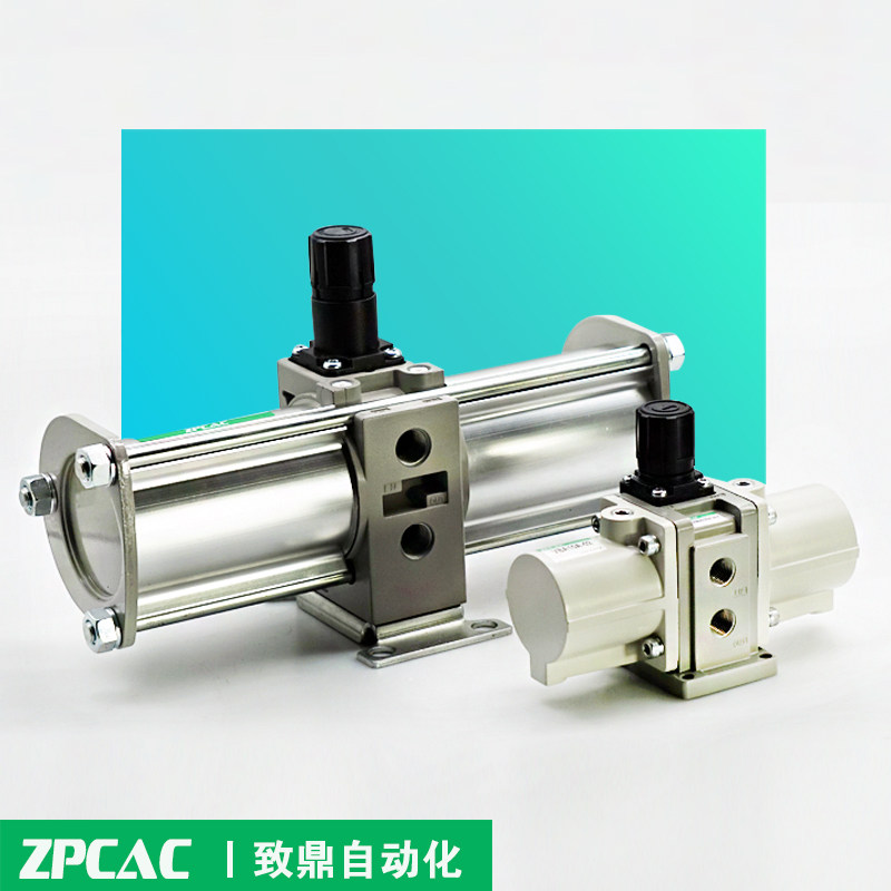气动增压阀VBA10A-02气体加压VBA20A-03气压空气增压泵VBA40A-04
