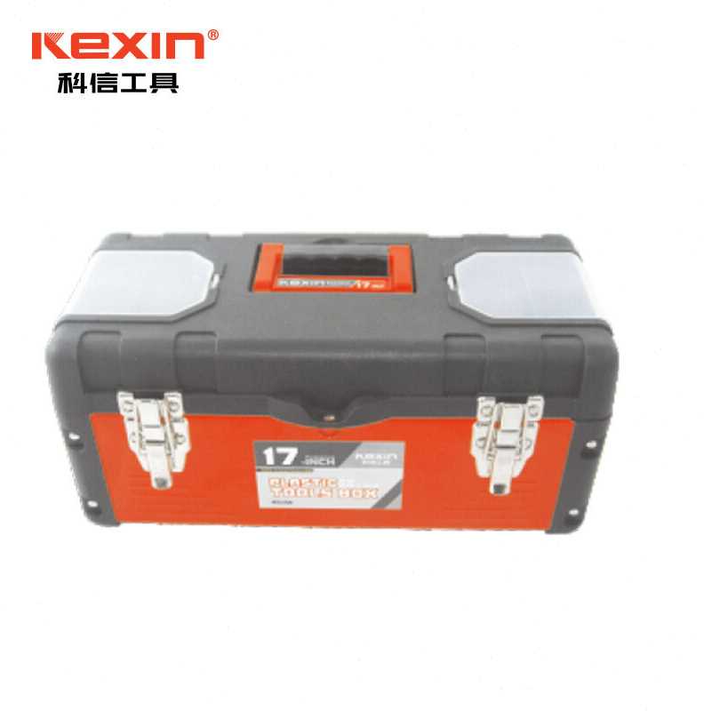 科信(KEXIN)塑铁工具箱手提万能工具箱14英寸KX4114定制图片