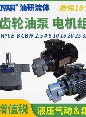 HYCB齿轮泵CBW双耳Y法兰CB-B2.5/4/6/10/16/20/25/32/40Y/50R63TH