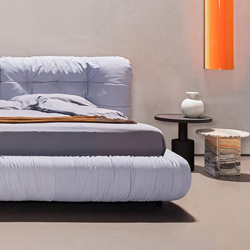 网红爆款baxter云朵床科技部面料床边床尾可拆洗羽绒海绵填充实木