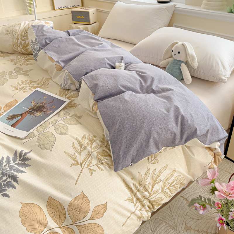 A类100全棉印花单被套230X250纯棉亲肤斜纹被罩单件150X200X230cm