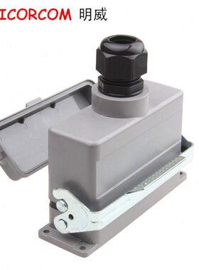 -H-扣24E盖 H-防尘DC2 24芯重载连接器单带0 顶出