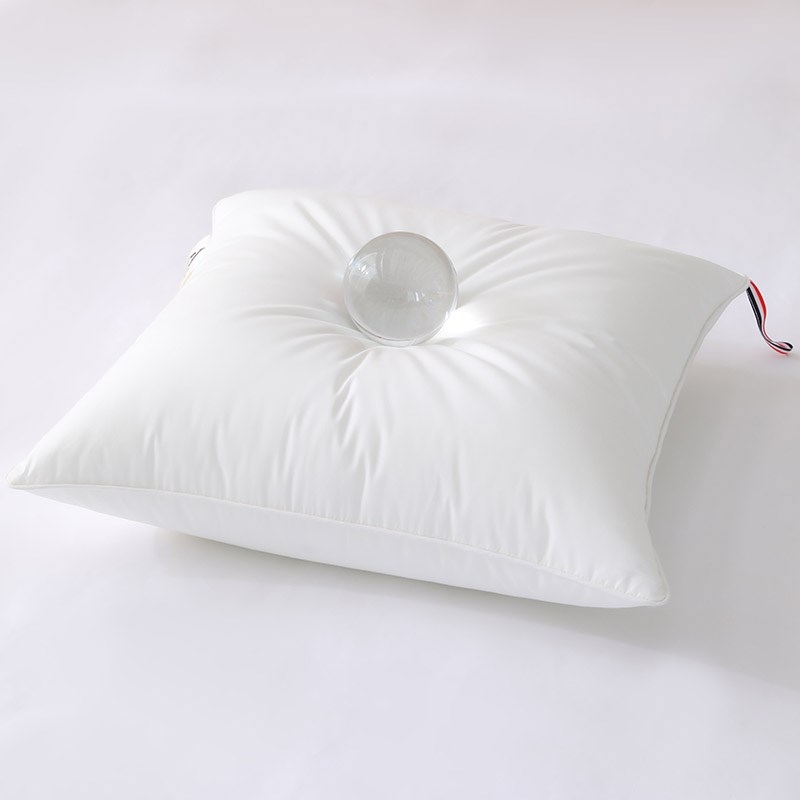 纯白全棉A类羽丝绒方枕芯45x45抱枕芯50x50 60x60V床头沙发靠枕芯