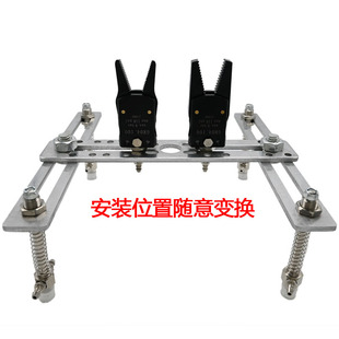 铝质轻型治具板JA/JB机械手斜臂机配件ZJ-200A/B夹具金具吸盘支架