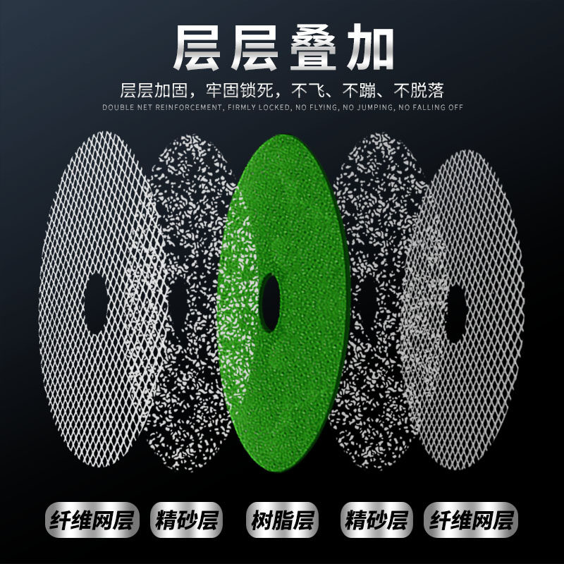 凯儒大角磨机超薄切割片125 150 180金属不锈钢沙轮片6寸砂轮锯片