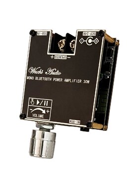 ZK-301B单声道30W蓝牙5.3音频功放板模块带真无线TWS左右声道对箱