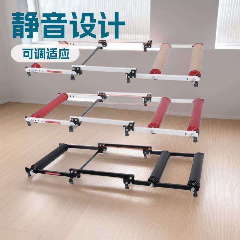 自行车滚筒骑行台山地车室内骑行训练器骑行用品跨境铝合金骑行台