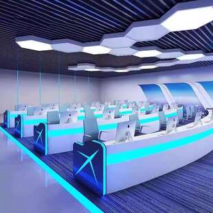 烤漆集控台指挥中心操作台弧形控制台调度台会议台指挥台办公桌