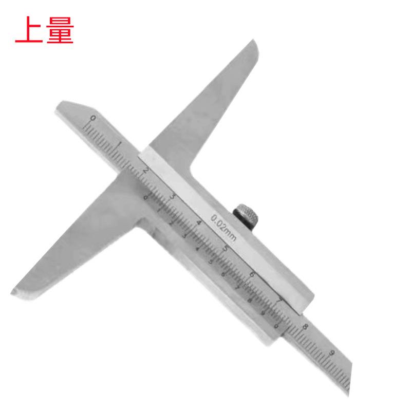 上量0-200MM/0-300MM/0-500MMX0.02游标销售 深度卡尺
