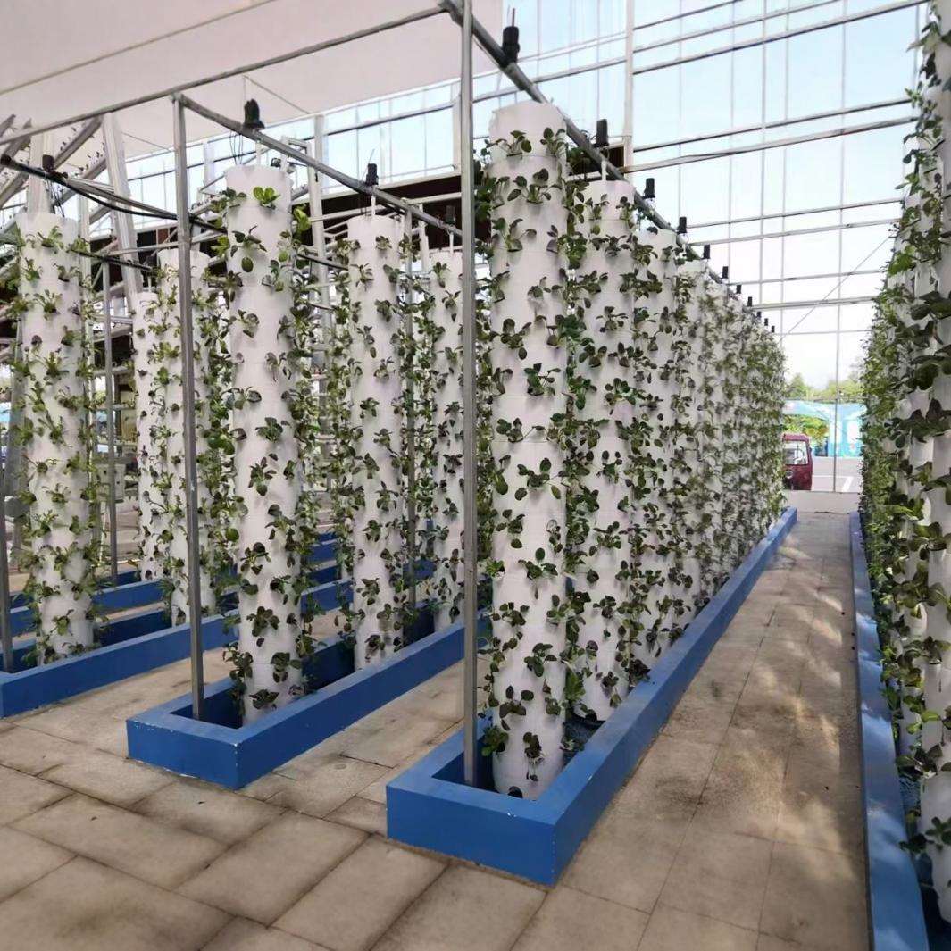 水培种植塔立柱无土栽培槽水培槽温室大棚种植设施立体栽培种植架