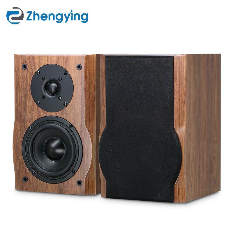 厂家时尚HIFI音箱音响6寸无源发烧人声2.0桌面木质书架
