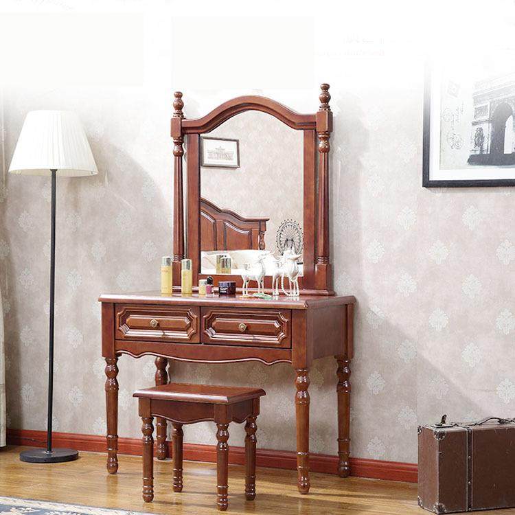 美式简约复古实木梳妆台带镜化妆桌子配凳子可储物多功能卧室家具,玩具/童车/益智/积木/模型,毛绒/玩偶/公仔/布艺类玩具,淘宝优惠券,粉丝福利购,淘宝优惠卷