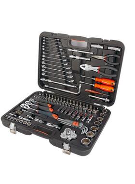 钢盾工具120+1件套汽保专用维修组套汽修工具套装S110001