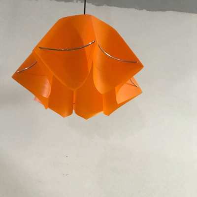 现代简约肉店水果店装饰彩色八角吊灯创意个性超市彩色八角吊灯