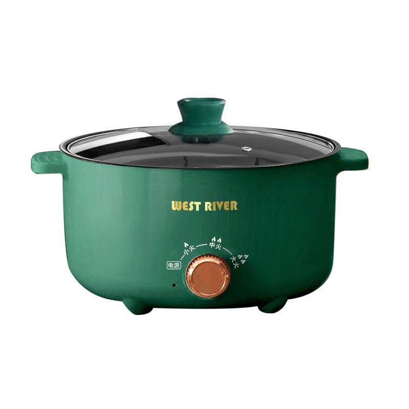 德国电煮锅蒸煮锅家用多功能电饭煲宿舍学生锅P电热锅电炒锅不粘