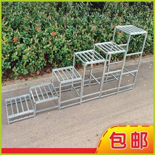 多种高度落地单盆花架正方形置物架增高鱼缸M底架垫架杂物四方架