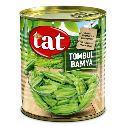TAT OKRA Tombul Bamya Konservesi土耳其进口秋葵罐头 800g