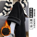 加绒麦穗裤阔腿裤！【清仓】！