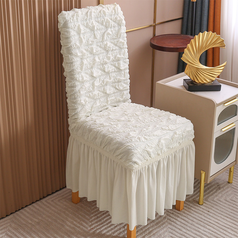 弹力餐桌c椅子套罩2024新款靠背木凳子套卍能通用酒店饭店餐厅家