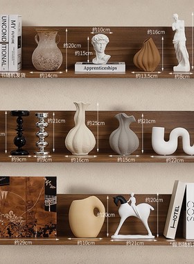 现代高级感大地色艺术软装饰品摆件轻奢高L档家居客厅电视酒柜摆