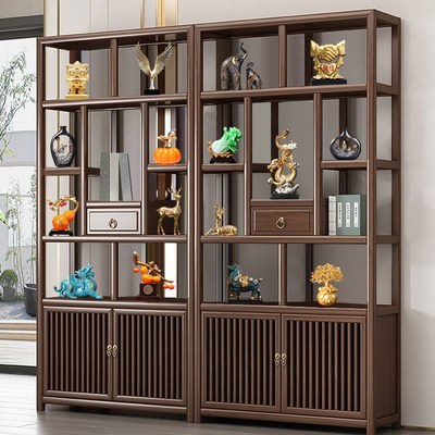 轻奢高端大气上档次摆件品新中式高D档老板董事长领导办公室装饰