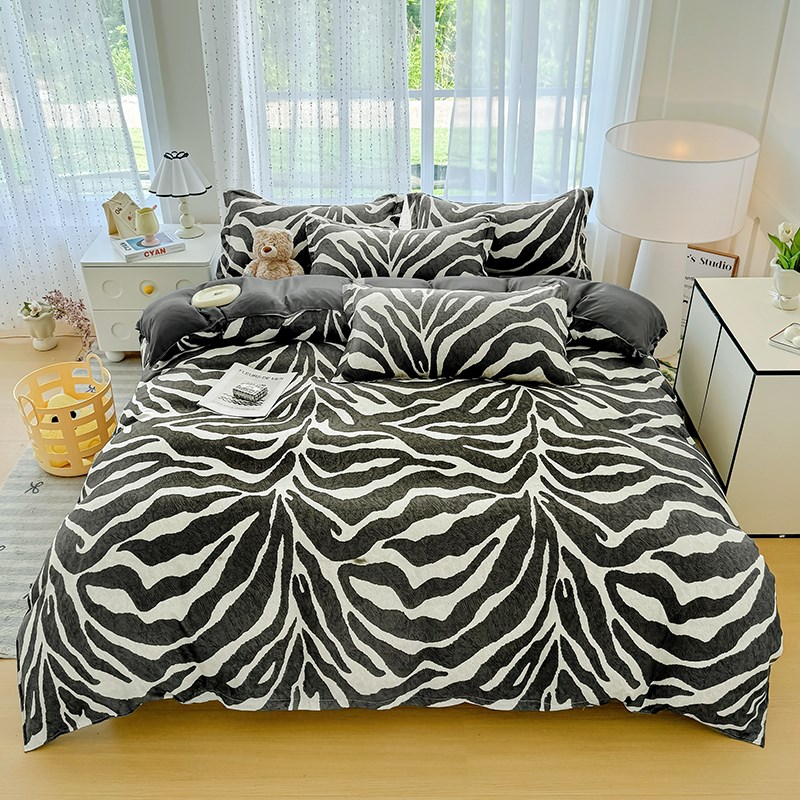 a类水洗a棉被褥全套一整套加厚床垫被子八件套单人学生宿舍六件套