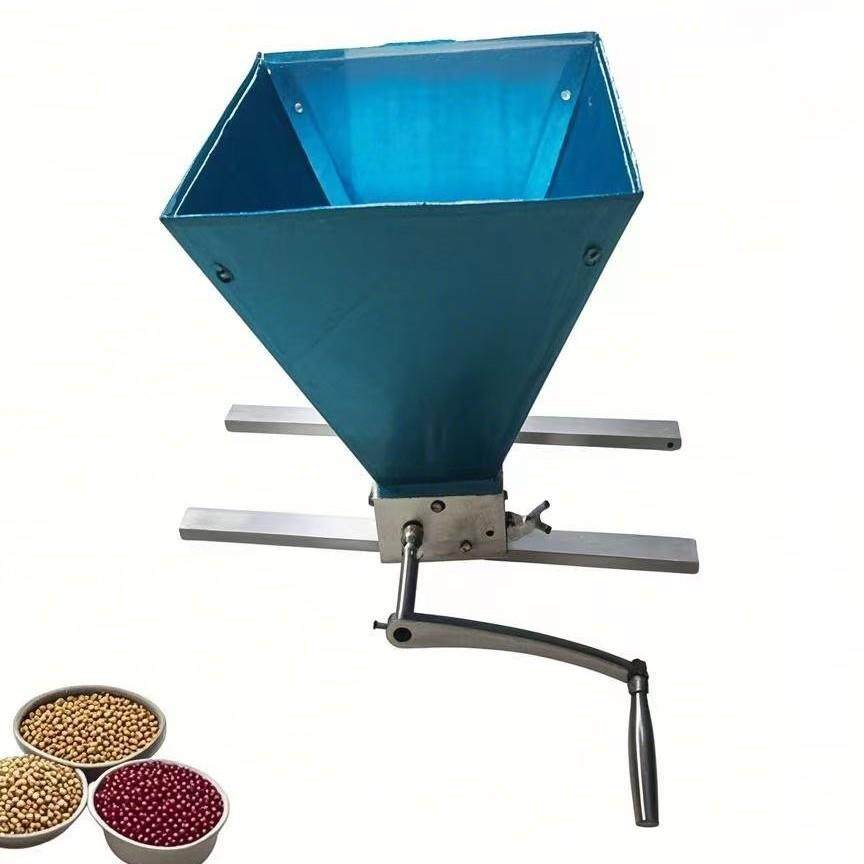 手摇对辊碳钢自酿设备家酿啤酒麦芽研磨机粉碎机电钻小型料直銷