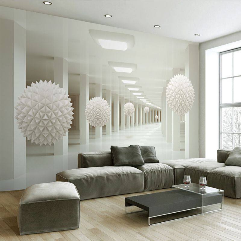 8d立体a空间延伸壁纸壁画客厅沙发无缝墙布电视背景现代简约墙纸