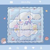 冰垫坐垫可爱凉垫玉桂狗椅垫家用午睡夏季 沙发办公室学生宿舍降温