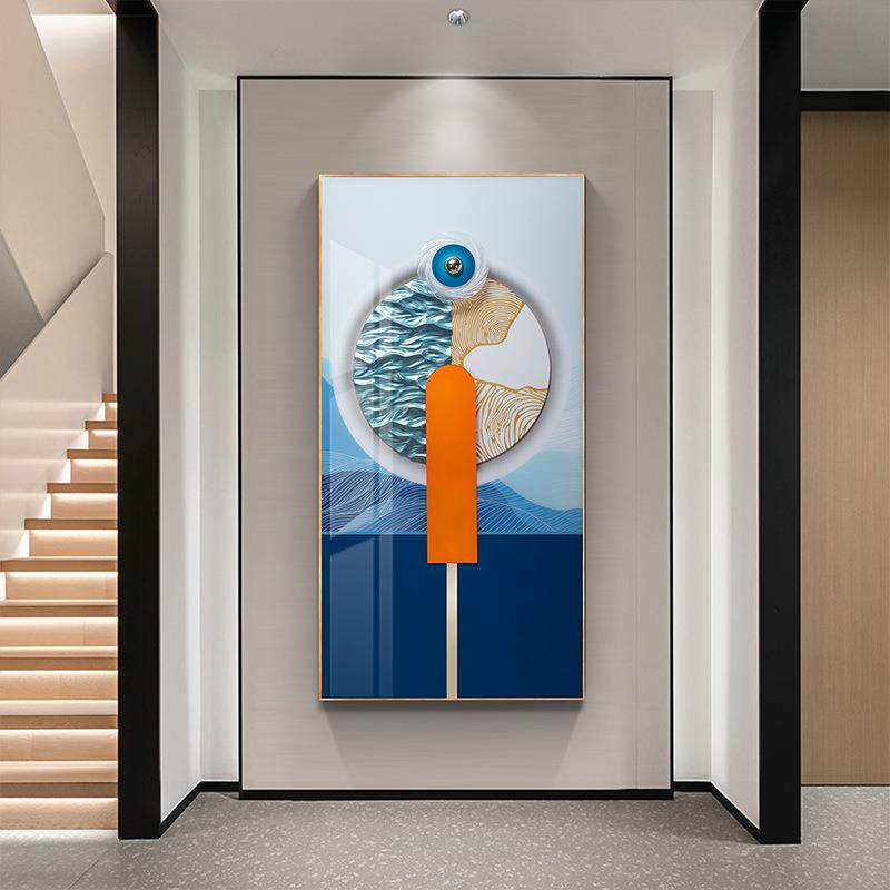 福雕家饰新中式立体浮雕新款装饰画客厅背景玄关餐厅走廊墙面挂件