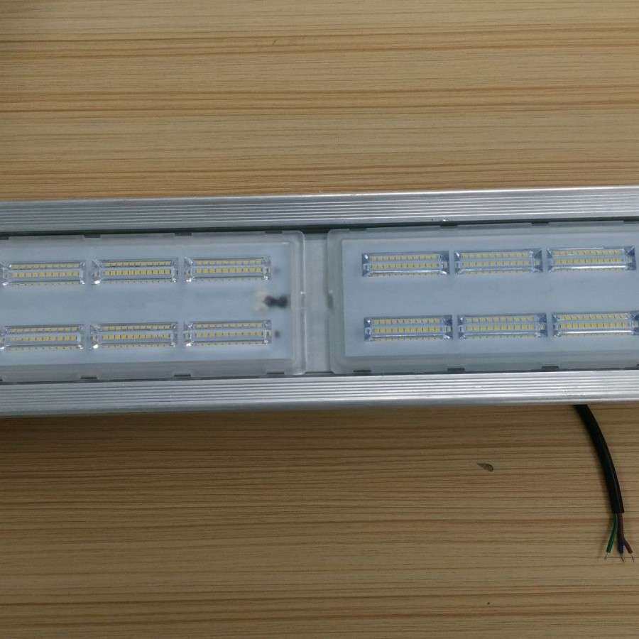 LED线形工矿灯套件 厂家直销带透镜高棚灯外壳套件大灯管配件60度