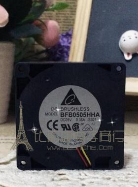 台达 50*10mm双滚珠 5CM鼓风机涡轮离心风扇 5V 0.36A BFB0505HHA
