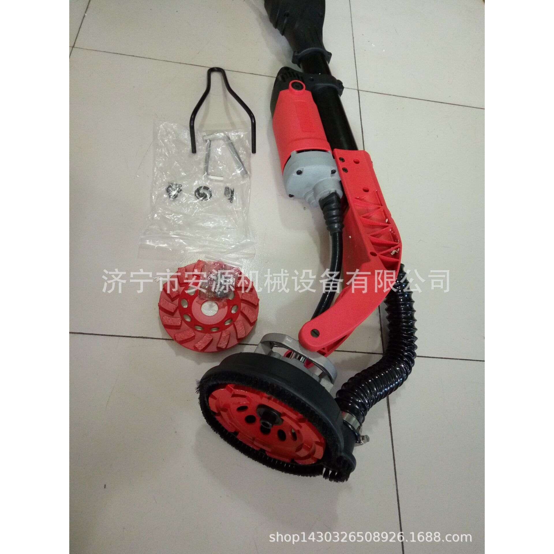无尘墙面打磨机 长杆+吸尘器打磨机 墙面腻子打磨机长期供应