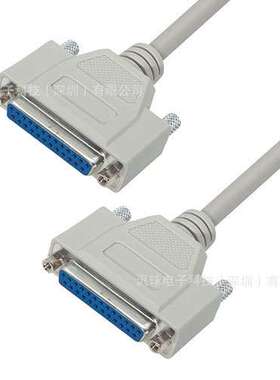 L-COM CSMN25MF 优良型模制D-Sub线缆连接器 DB25公头/母头 现货