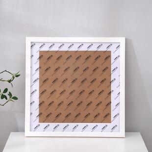 拍 70*70正方形装裱画框实木方框 欧式挂墙相框摆台相框实木相框