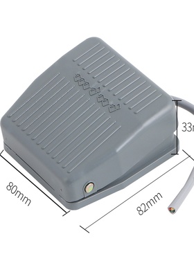脚踏开关FS-201踏板脚踩开关TFS201/VFS201带线2M10CM 220V380V