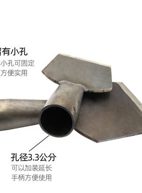 地面水泥铲刀清洁清理工地利器加重型木柄长柄铲冰锹装修家用铲刀