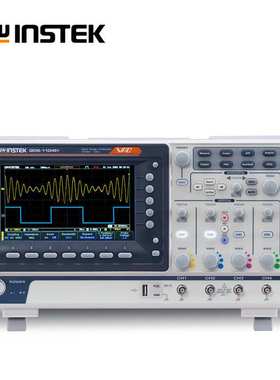 【】固纬GDS1102R数字存储示波器 四通道RS232通讯100MHz