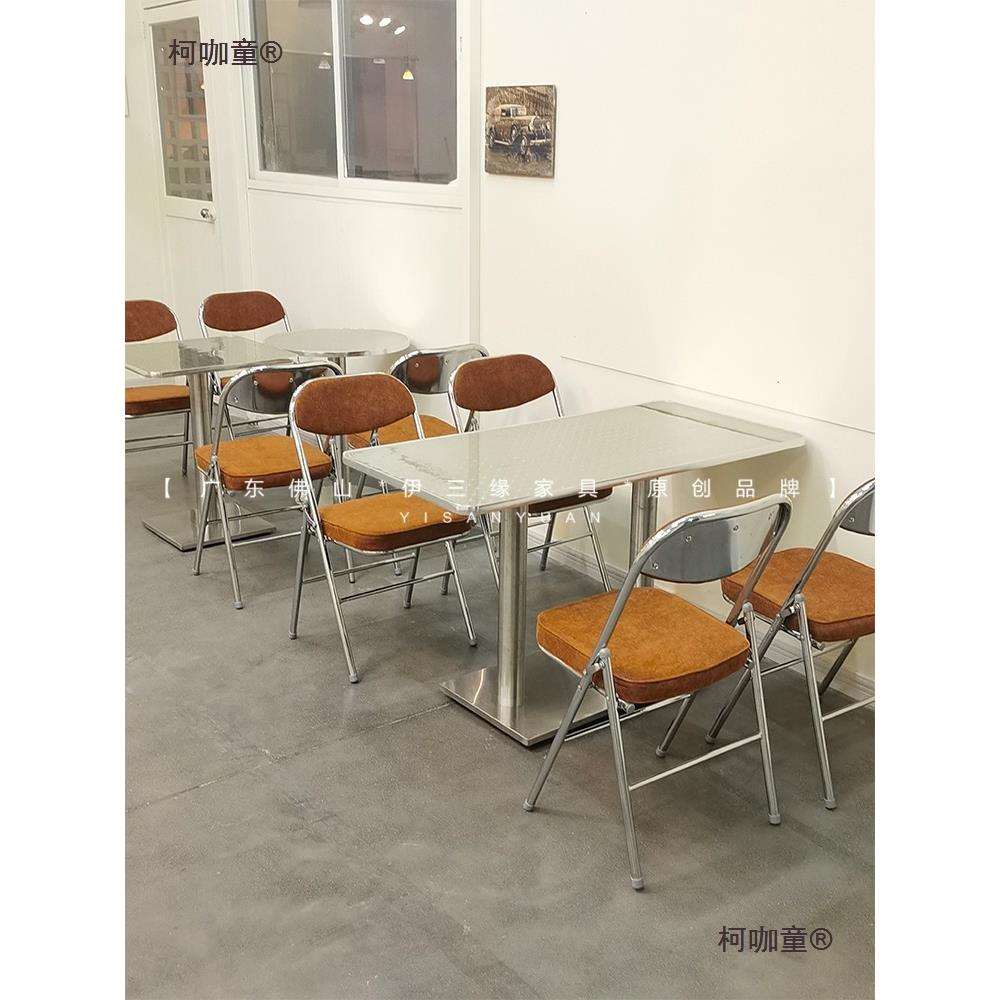 排档外市井小吃烧烤折叠小龙虾店桌椅火锅店摆港凳子大排档麦太保