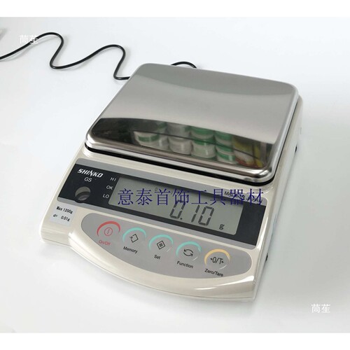 SHINKO新光电子秤GS1202珠宝秤首饰器材0.01g精度