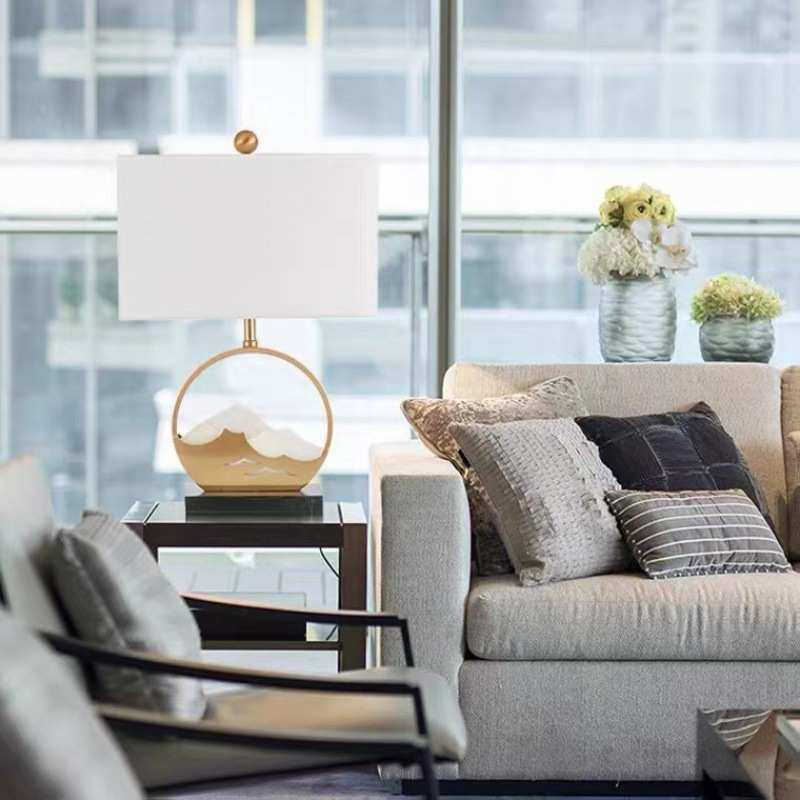 山水画办公台房别墅茶几装饰灯酒店卧室床头客厅书新中式创意台灯,农机/农具/农膜,其它农用工具,淘宝优惠券,粉丝福利购,淘宝优惠卷