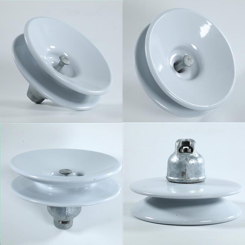 双伞 U70BP/146D防污型盘形悬式陶瓷绝缘子XMP-100/120C 电力瓷瓶