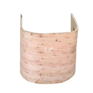 D661圆桶上大下小方角圆形弯曲胶合板弯板