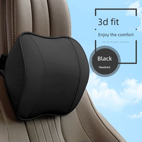 汽车头枕车内靠枕车枕头3D记忆棉新款护颈枕车用车座.驾驶椅颈枕