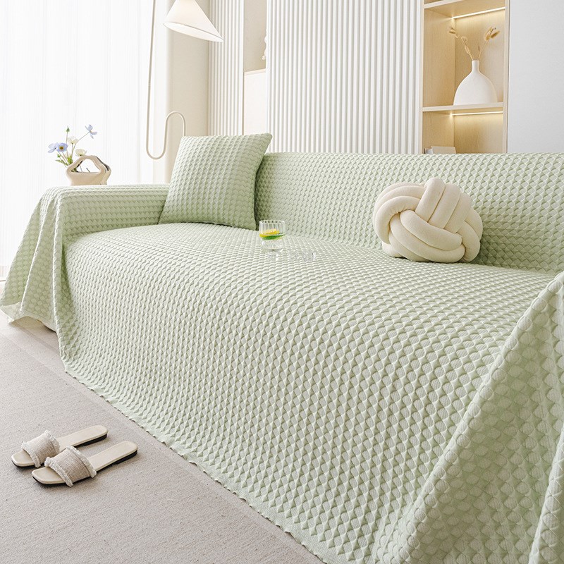 2025新款沙发盖布夏季凉垫沙发套罩毯一整O张组合沙发全盖沙发巾