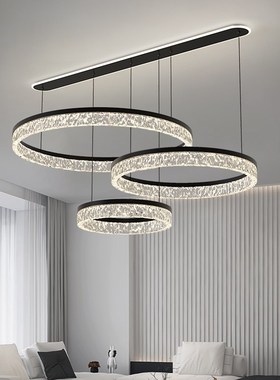 意式客厅a灯现代简约大气超亮客厅主灯2024新款吊灯客厅2025新款