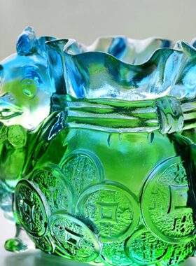 琉璃笔筒十二生肖系列鸡摆件老师老板办公室桌面实用高档商务礼品